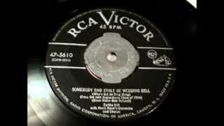 Eartha Kitt - Somebody Bad Stole The Wedding Bell 45 rpm!