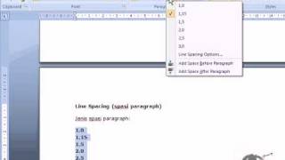 Microsoft Word: Formating (paragraf) Part 1