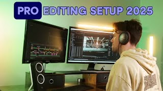 My Pro Video Editing Desk Setup 2025