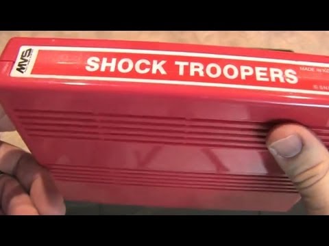 Classic Game Room - SHOCK TROOPERS Neo-Geo MVS review