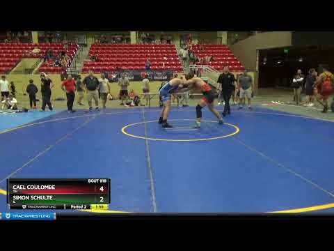195 Lbs 5th Place Match - Cael Coulombe, TN Vs Simon Schulte, IL 2fc1
