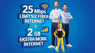 İnternet Hem Evinizde Hem Cebinizde Tek Pakette