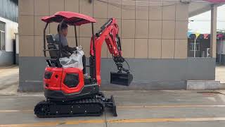 Do you like it? This small excavator is on sale now. If you need it, please contact me.#excavator