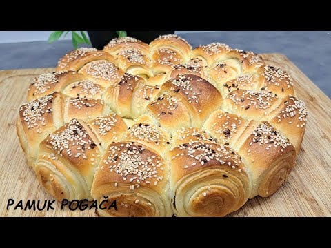 PAMUK POGAČA-ma niko joj odoleti neće,od mirisa dok se pekla do ukusa da se odmah pojela