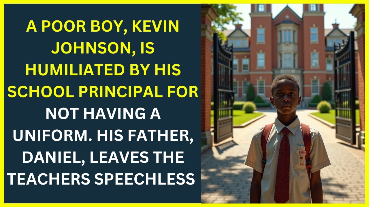 A Poor Boy Kevin Johnson is Humiliated by His School Principal for Not Having a Uniform.