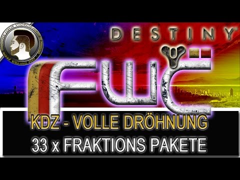 Destiny | 33 Fraktions Pakete | KDZ - Volle Dröhnung | Taken King - deutsch/HD