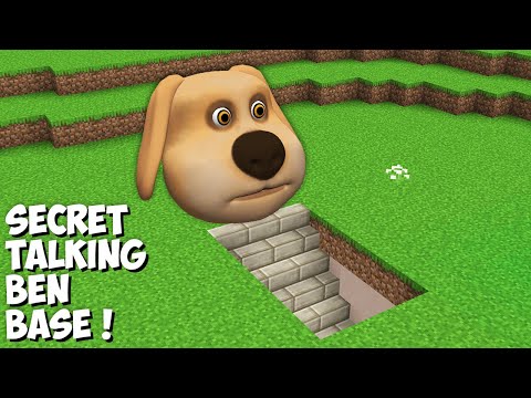 I found SECRET TALKING BEN UNDERGROUND BASE in Minecraft - Gameplay - Coffin Meme