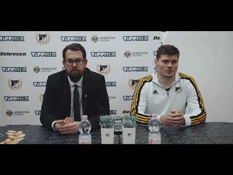 DEAC - Szolnoki Olajbányász elődöntő 4. mérkőzés utáni sajtótájékoztató