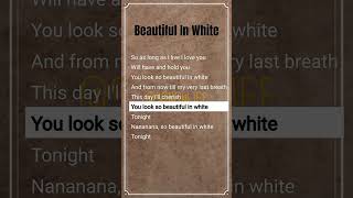 Beautiful In White | Shane Filan