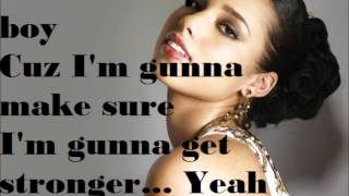 Alicia Keys - Tell you something (lyrics)