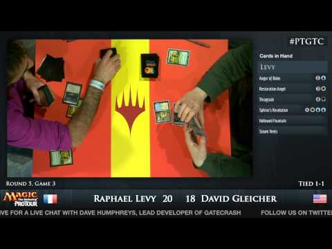 Pro Tour Gatecrash Round 5: Raphael Levy vs. David Gleicher (Standard)