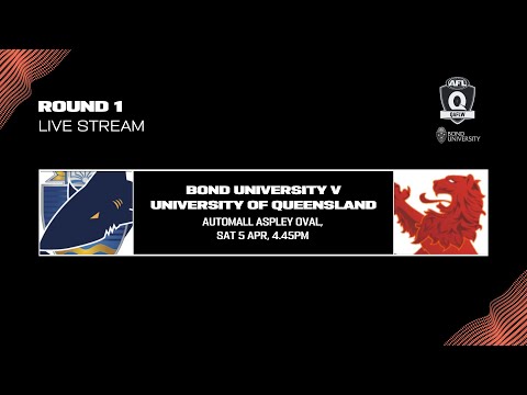 LIVE QAFLW ROUND 1 - Bond University v University of Queensland