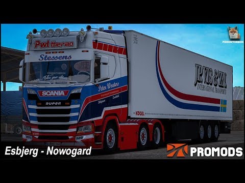 ETS2 1.30 Promods 2.26 Esbjerg - Nowogard Scania S500 PWT Thermo | Euro Truck Simulator 2