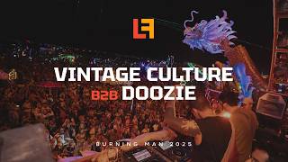VINTAGE CULTURE B2B DOOZIE - BURNING MAN 2025 - LONG FENG ART CAR
