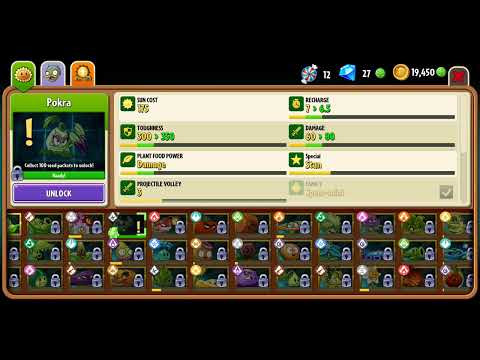 OMG I UNLOCKED POKRA IN PVZ2 OMG