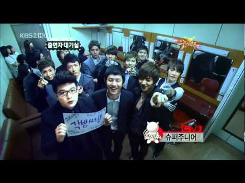 Super Junior   Waiting Room @ KBS Music Bank TAKE 1