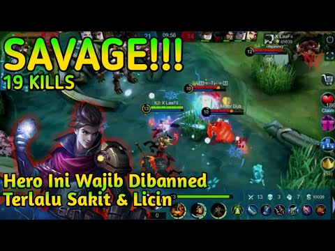 Claude SAVAGE 19 Kills - Marksman Ini Wajib Dibanned - Predator Mobile Legends