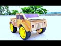 How To Make RC Mahindra Bolero Pic Up From Cardboard Homemade DIY