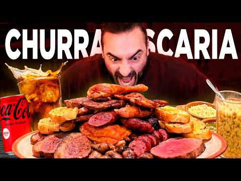 FALINDO a CHURRASCARIA!! Todas as carnes + BUFFET LIVRE