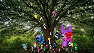 Hunting Incredibox Sprunki: Oren, Clukr, Mr.Bot, Durple, Mr.Sun, Pinki, Sky, Garnold, Simon, Vineria