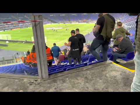 As Roma - Vitesse 1 - 1 awayday vitesse support rome conference league stadio olimpico