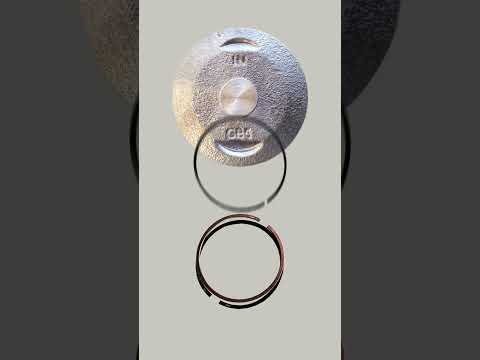 How to install Motorcycle Piston Rings | Step-by-Step Animation - @purebikeinfo
