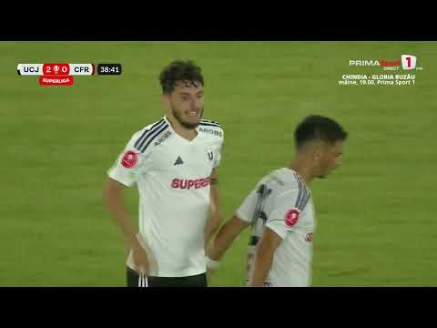 GOOOL! U Cluj - CFR Cluj 2-0. ”Șepcile roșii” fac spectacol! Ianis Stoica reușește ”dubla”