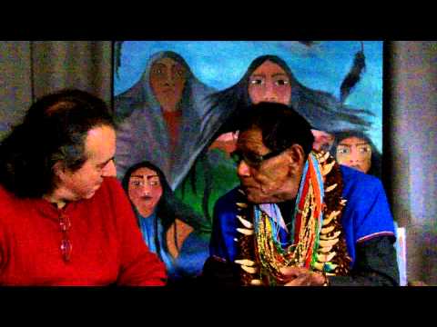 EL TAITA QUERUBIN QUETA ALVARADO - COFAN COLOMBIAN SHAMAN ANSWERS QUESTIONS - NATIVE SPIRIT FESTIVAL