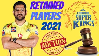 IPL 2021 AUCTION l CSK TEAM LIST l RETAINED AND RELEASED PLAYER LIST l CRICKET UPDATE l CRIFOO INFO