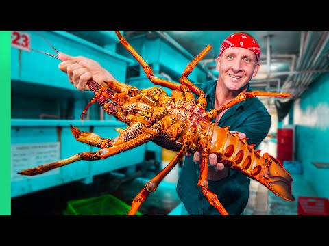 French Chef Prepares RARE Red Spiny LOBSTER 5 Ways!!