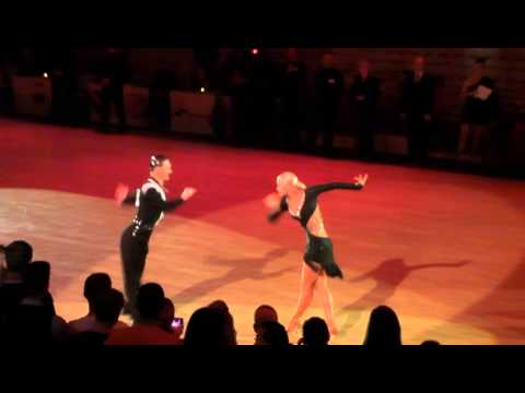 Yury Simachev & Anastasia Klokotova - solo samba - Brno Open 2013