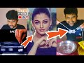 Icecube salt thread experiment with Aiswarya Rai 😂#shorts