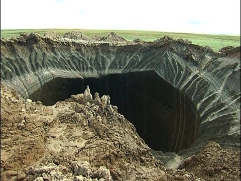 RAW Giant Mysterious Craters in Russia Scientists say Warning to World Breaking News May 2018 Video
