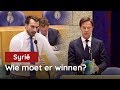 Wie moet er winnen in Syrië? Baudet vs Rutte