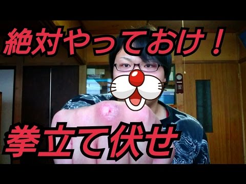 【パンチの強化！拳立て伏せ！】ハヤテ流格闘技