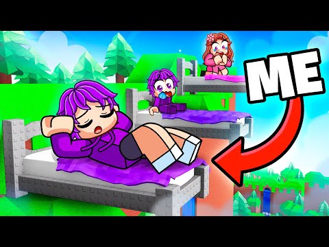 Overnight In The World's Most Dangerous Bed in Roblox!