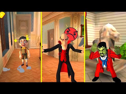 Scary Stranger 3D - I stronger than Neighbor in new update 7.5 New funny videos pranks