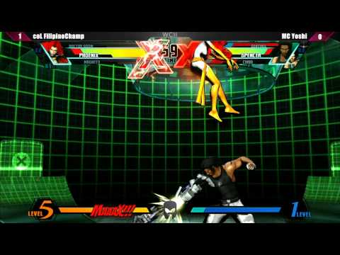 UMvC3 coL Filipino Champ vs MC Yoshi - Curleh Mustache West vol. 2