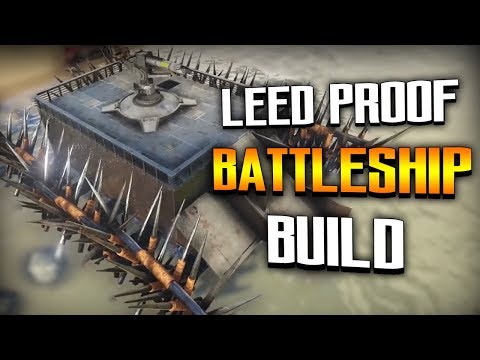 Motorboat Base Design - Ark Survival Evolved - LEED PROOF