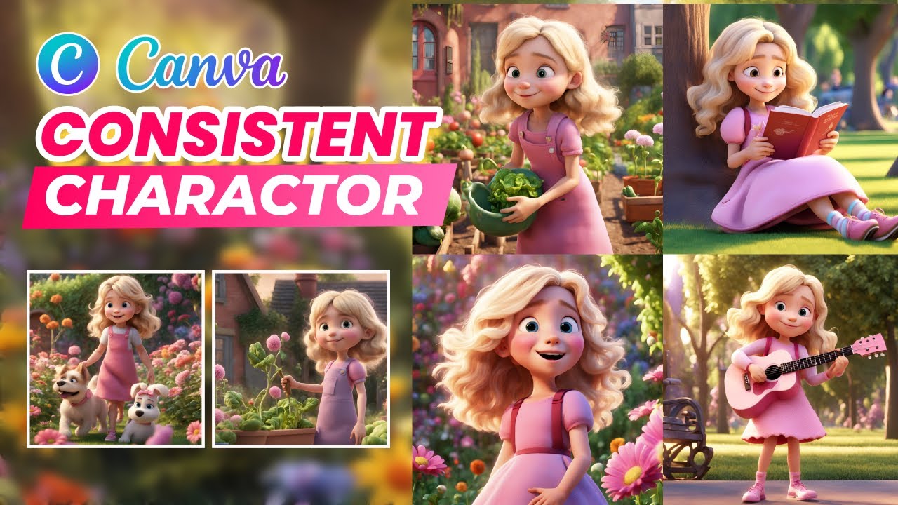 Step by Step create Consistent Character in Canva AI with Magic Studio AI🔥🔥