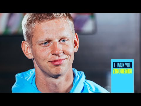 THANK YOU ZINCHENKO! | Oleksandr Zinchenko's Final Interview as a Man City Player