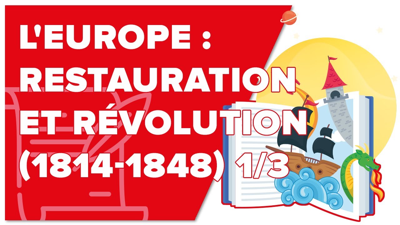L'Europe : restauration et révolution (1814 -1848) 1/3 - Histoire -1ère - Mathrix