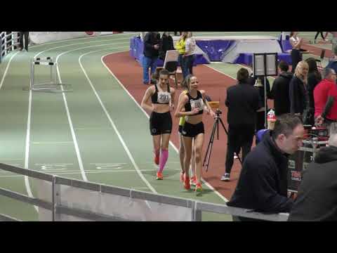 3000m hodanje [Ž], Janček, Pevec, Švarbić, Krenek i Gušić - Dvoransko PH za juniore i juniorke 2020