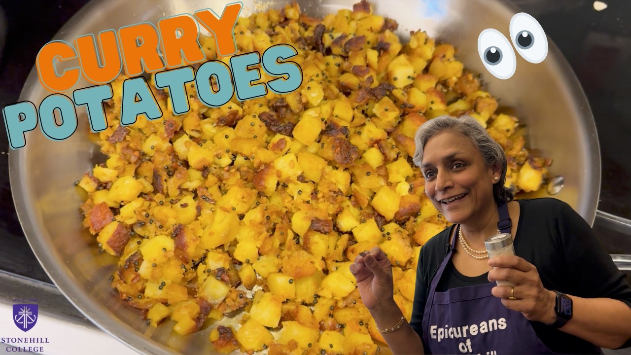 CRISPY CURRY POTATOES | Epicureans of Stonehill