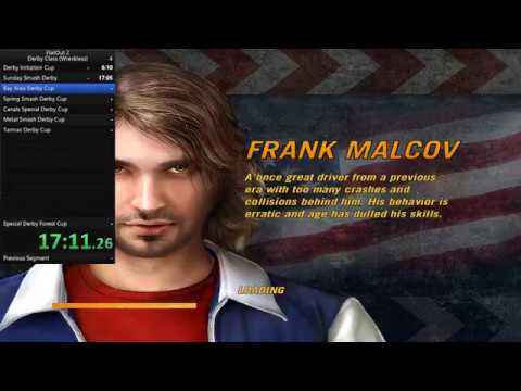 Flatout 2 Speedrun - Derby Class Wreckless 1:34:55.39