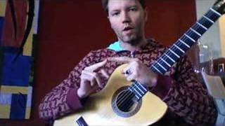 classical guitar lesson: CAGED system scales