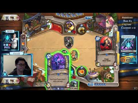 Hearthstone Amaz Playing 12 Win Mage Arena -Crazy 100 in 10 Start -
