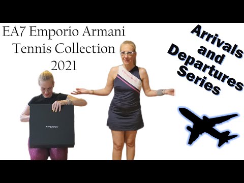 EA7 EMPORIO ARMANI Tennis 2021 | Arrivals & Departures Series