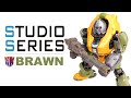 Studio Series 80 BRAWN 電影工作室 大黃蜂外傳 大漢 KL變形金剛玩具分享609