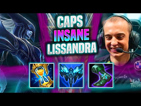 CAPS IS INSANE WITH LISSANDRA! - G2 Caps Plays Lissandra Mid vs Karthus! | Season 2022